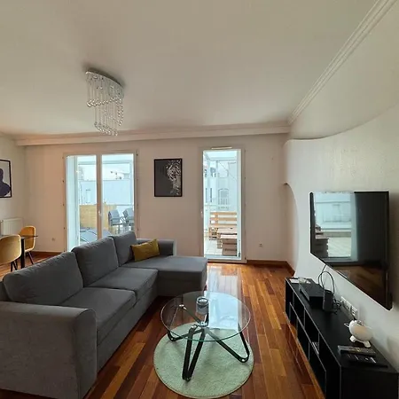 Grand Avec Terrasse Effeil Tower Lejlighed